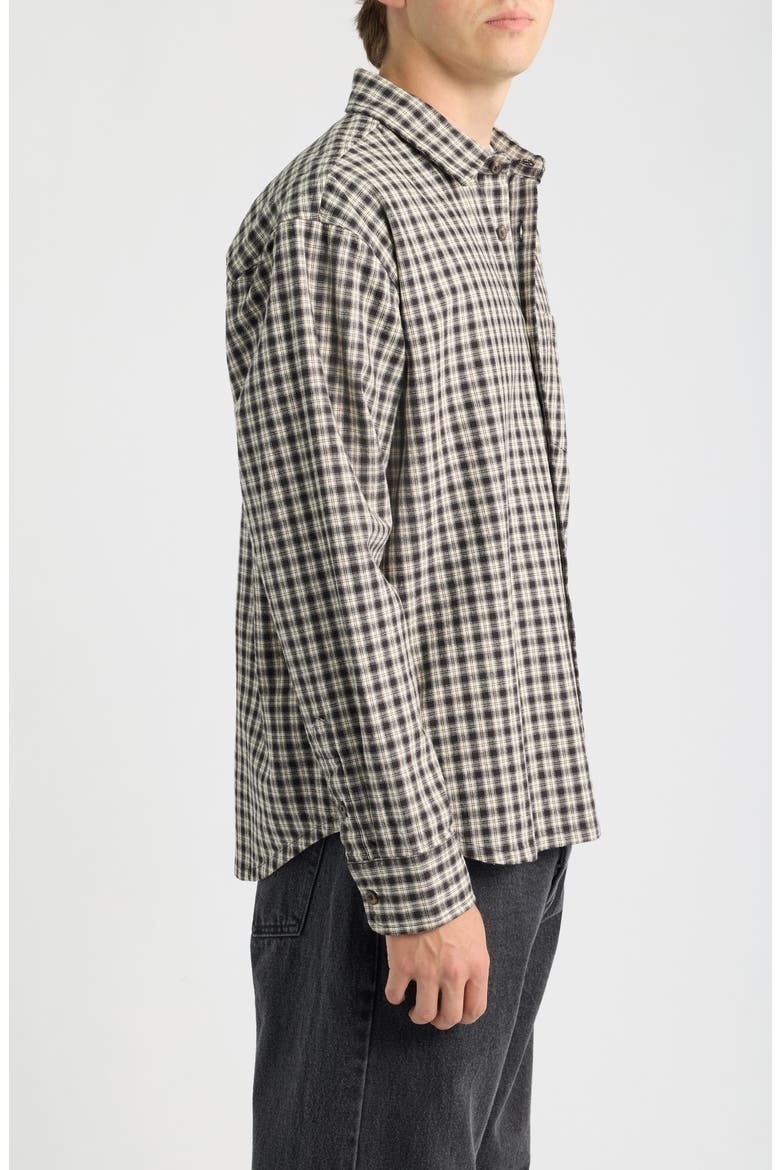 Bigwig Axel Check Woven Shirt, Alternate, color, BLACK MULTI