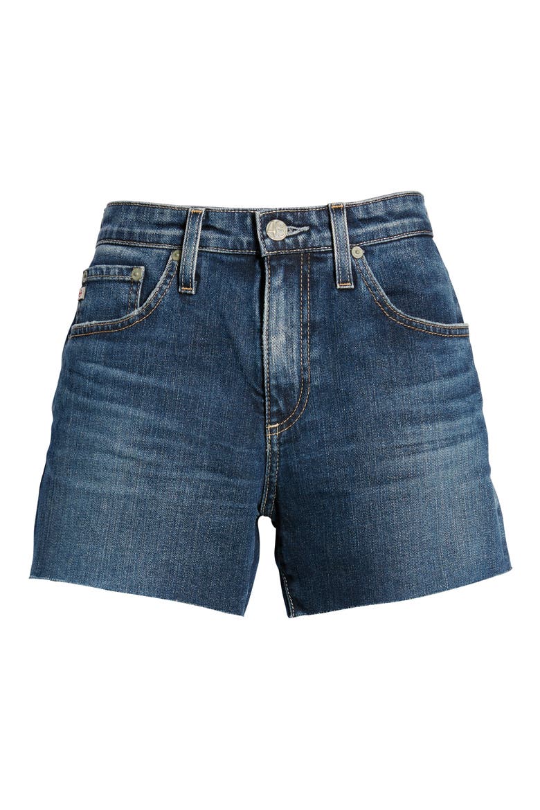 Hailey Boyfriend Cutoff Denim Shorts, Alternate, color, 7 YEARS BRIXBY
