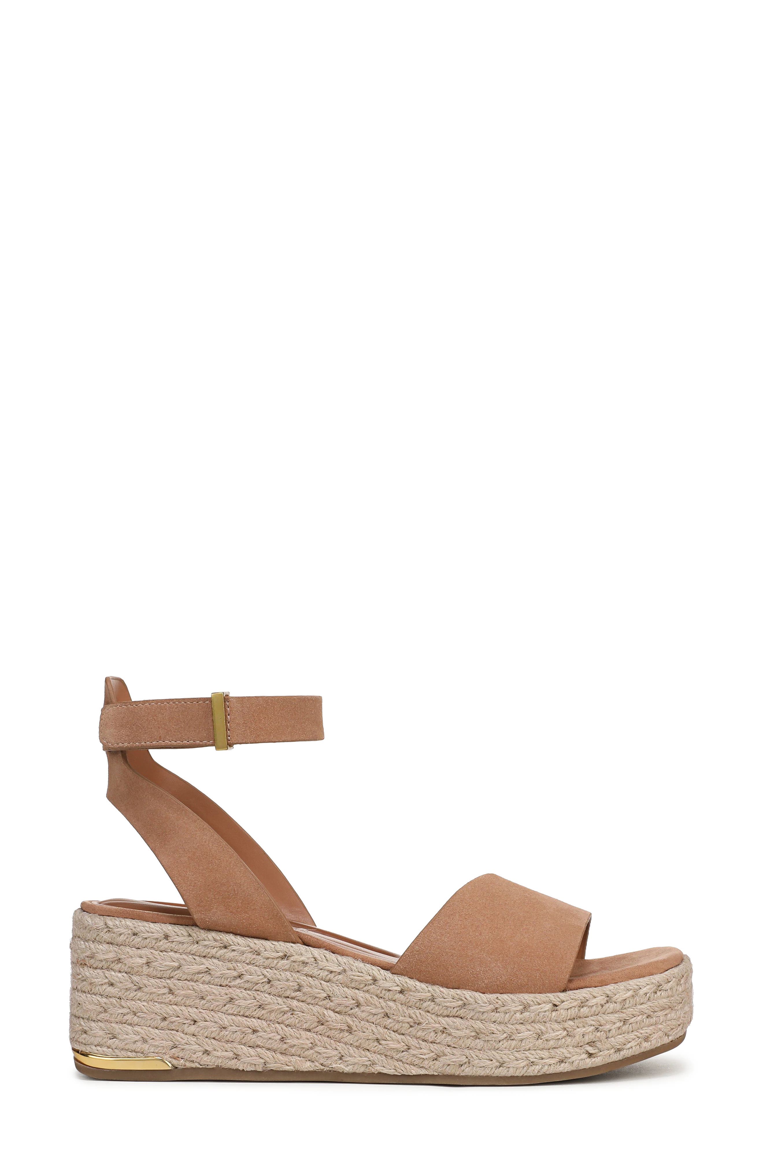 Franco Sarto Tiffany Platform Wedge Sandal, Alternate, color, Sunset Blush