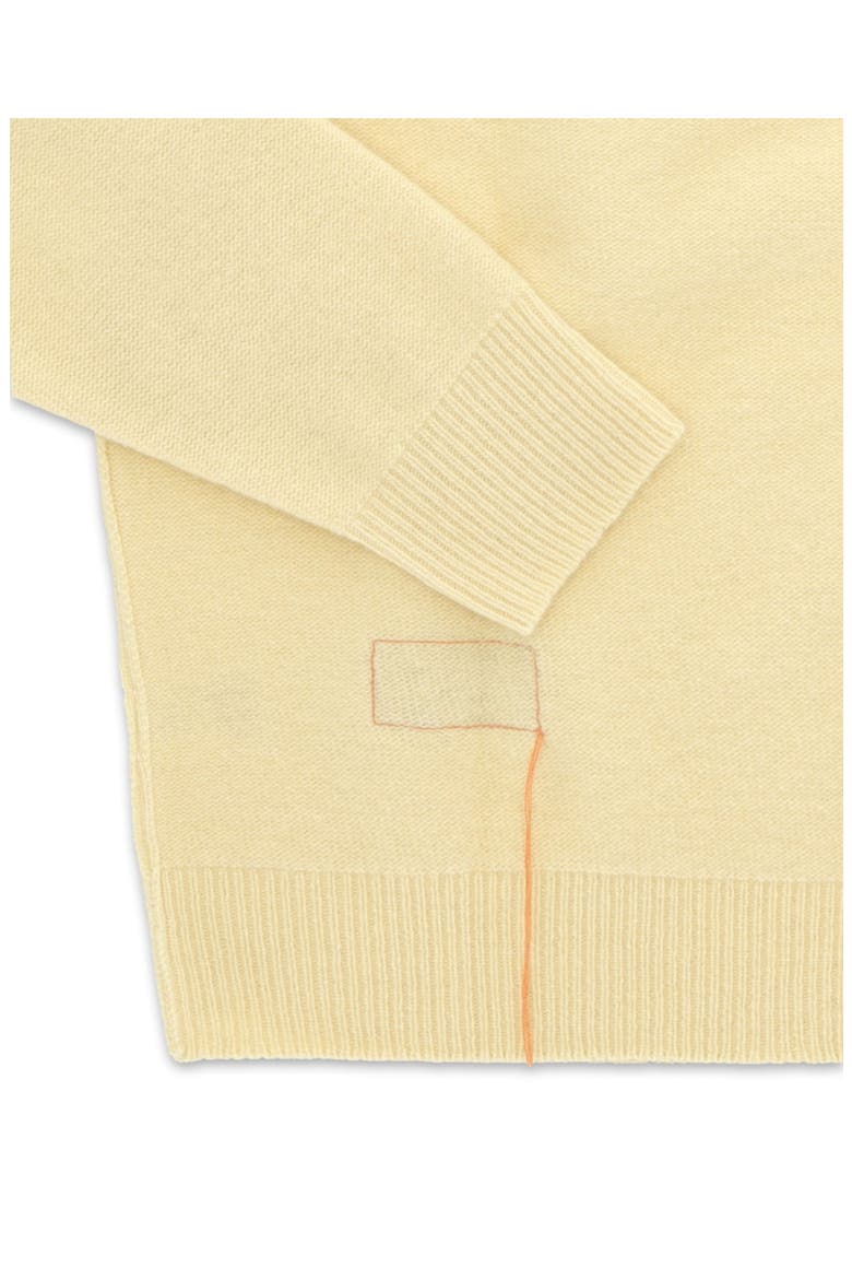 Harvard Wool Crewneck Sweater with Raglan Sleeve, Alternate, color, Ochre