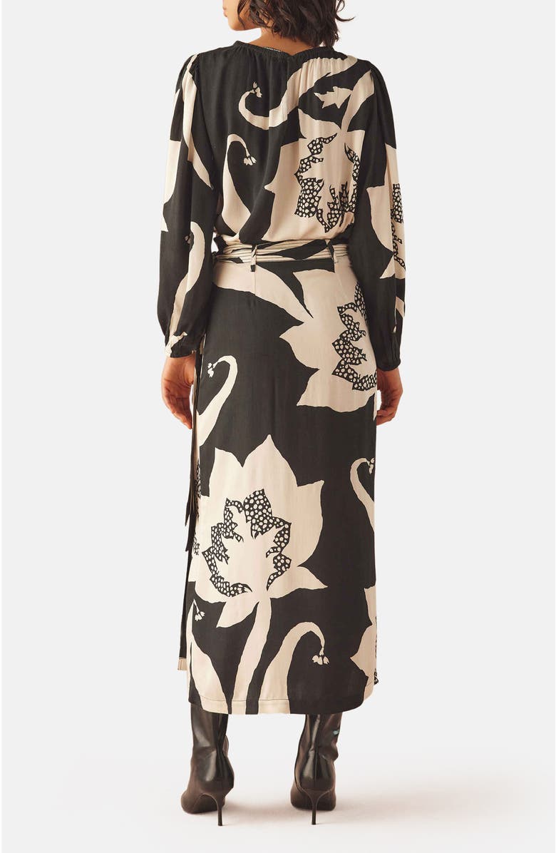 Omika Ayla Blouse, Alternate, color, Audrey Nocturne