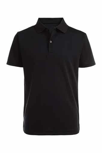 Nautica Short Sleeve Performance Polo Uniform Shirt