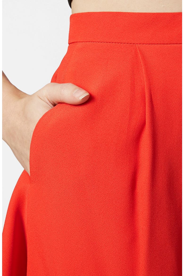 'Cody' Culotte Shorts, Alternate, color, RED