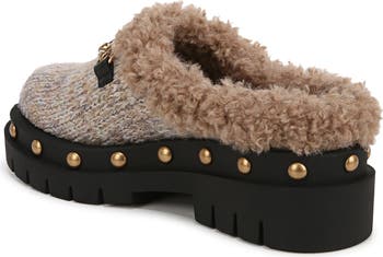 Annie Faux Shearling Lined Clog