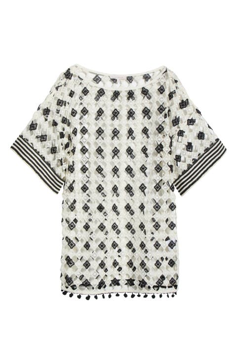 Betsy Open Stitch Cover-Up Dress