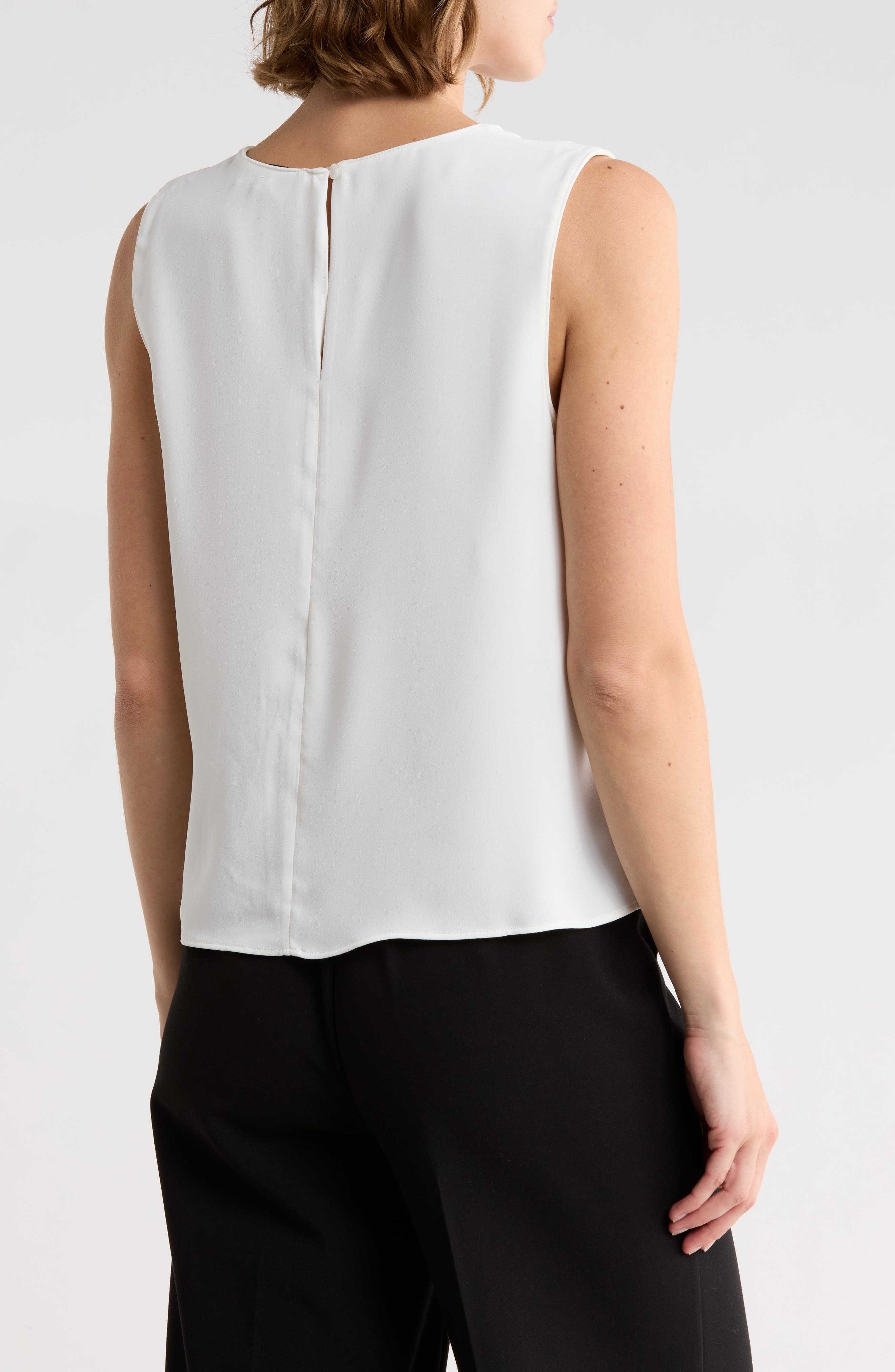 Crewneck Sleeveless Crop Top - image 4