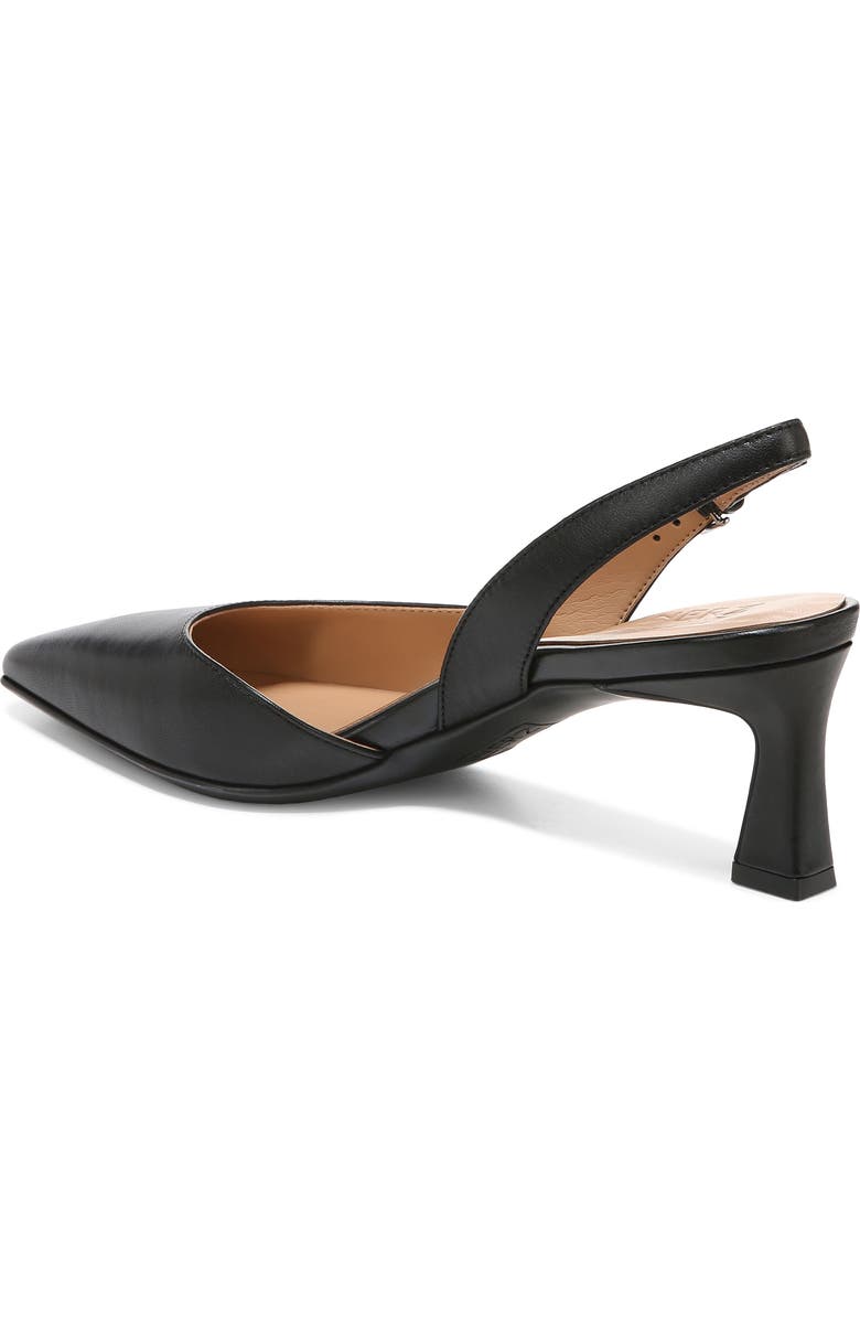 Naturalizer Dalary Slingback Pump - Wide Width Available, Alternate, color, Black Leather