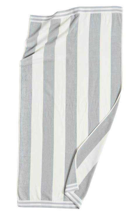 Pastel Cabana Cotton Beach Towel