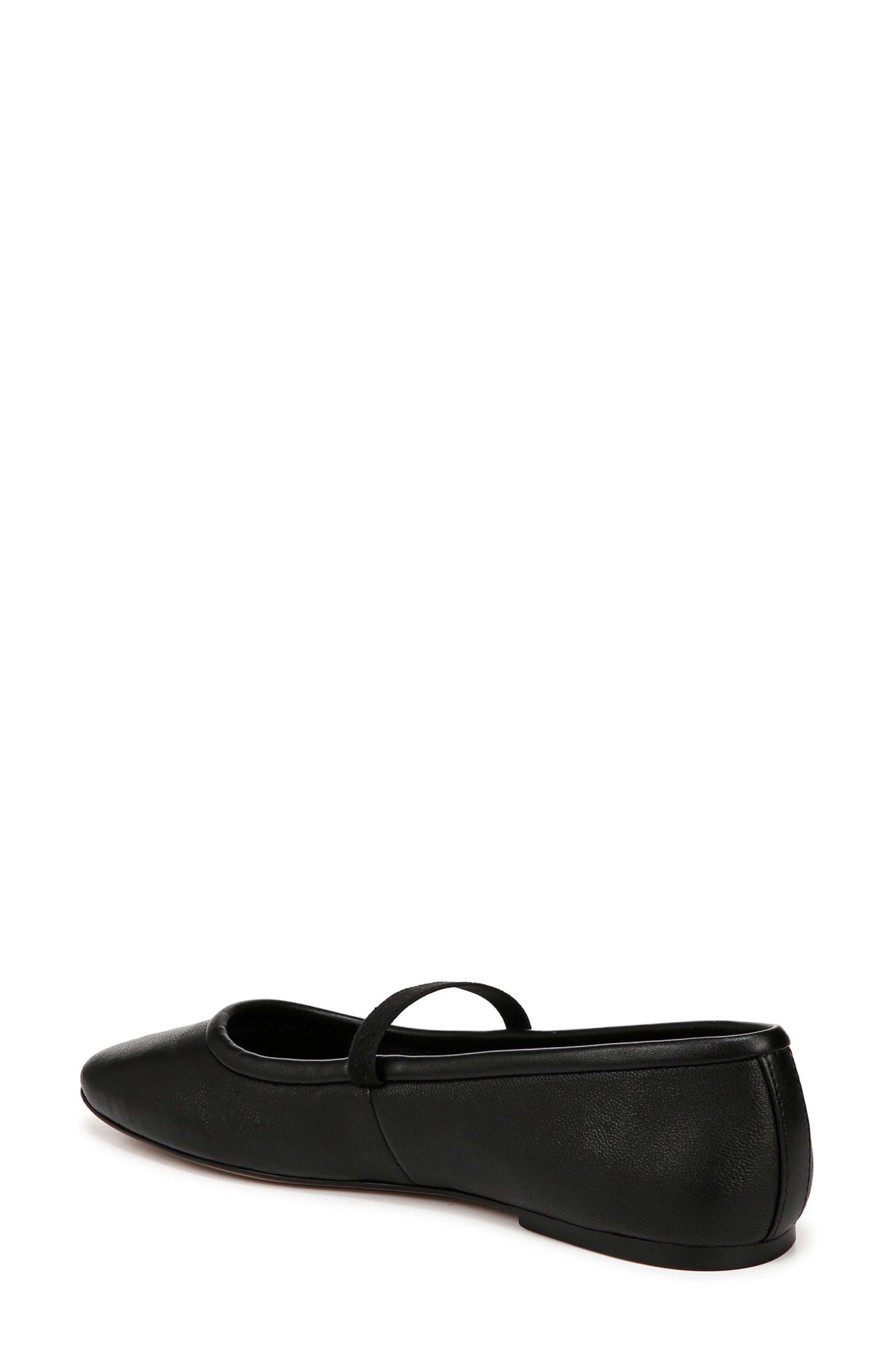 Franco Sarto Eileen Square Ballet Flat, Alternate, color, Black