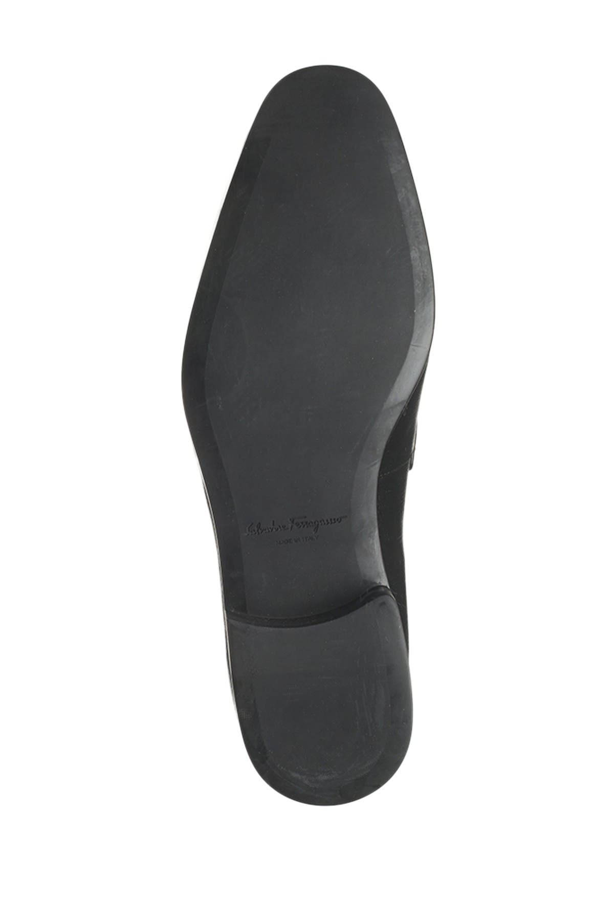 FERRAGAMO Horsebit Leather Loafer, Alternate, color, 