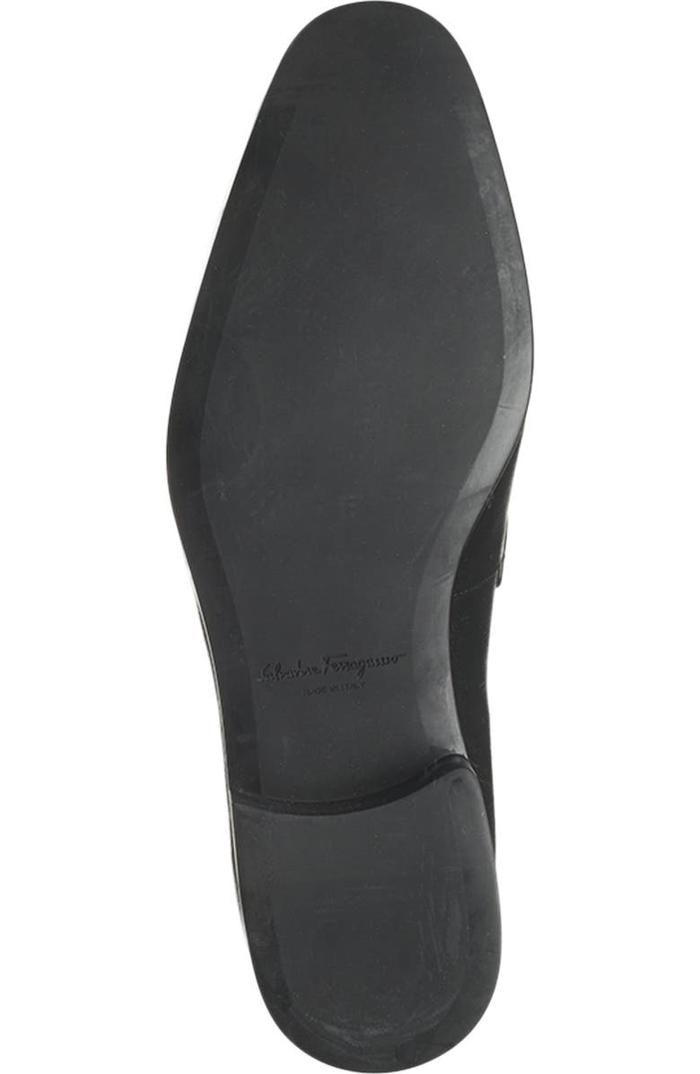 FERRAGAMO Horsebit Leather Loafer, Alternate, color,