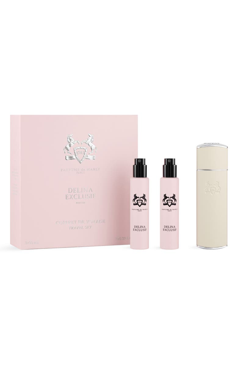 Parfums de Marly Delina Exclusif Eau de Parfum Travel Set, Main, color, Regular
