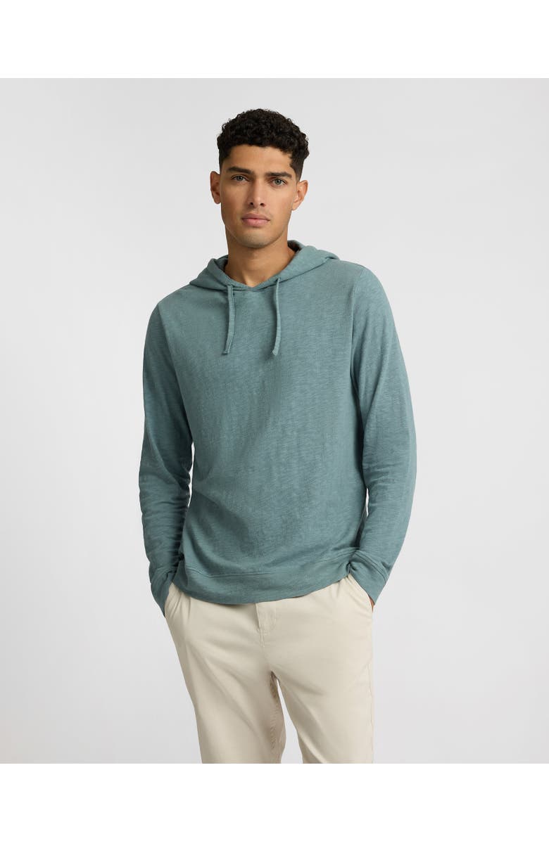 Onia Heavyweight Slub Hoodie, Main, color, Fern
