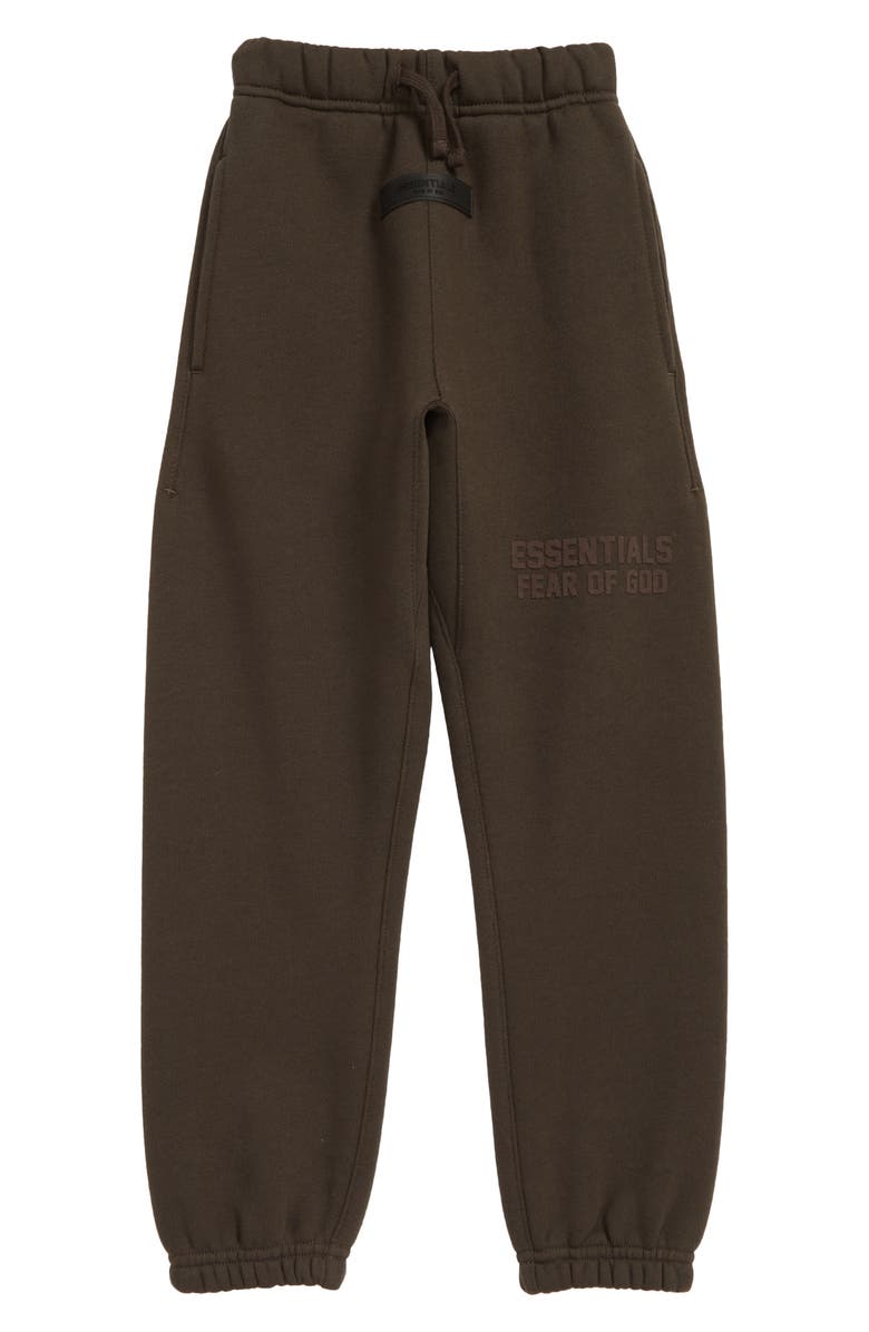 Fear of God Essentials Kids' Sweatpants, Main, color, Off Black