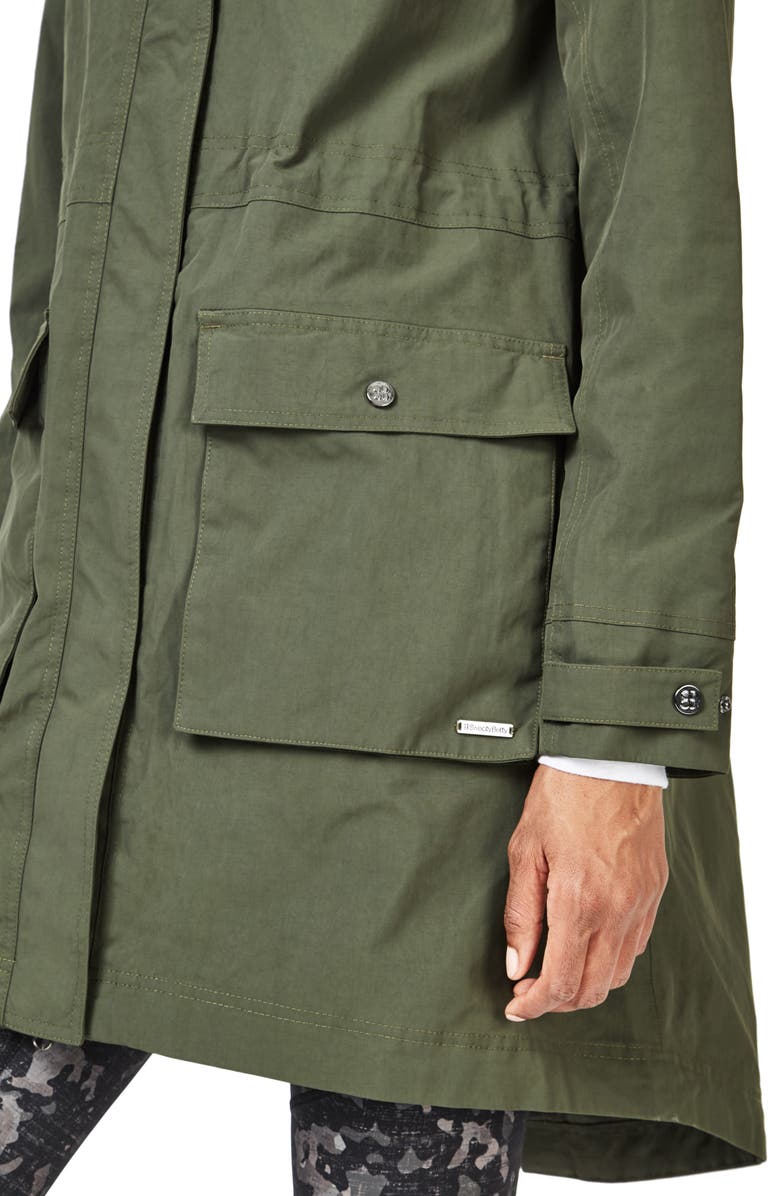 Sweaty Betty Stride Water Resistant Hooded Nylon Parka, Alternate, color,