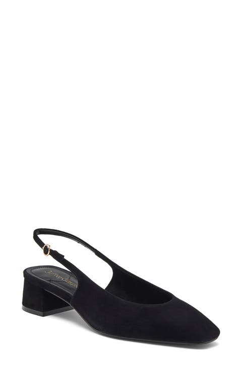 Laurie Leather Slingback Pump