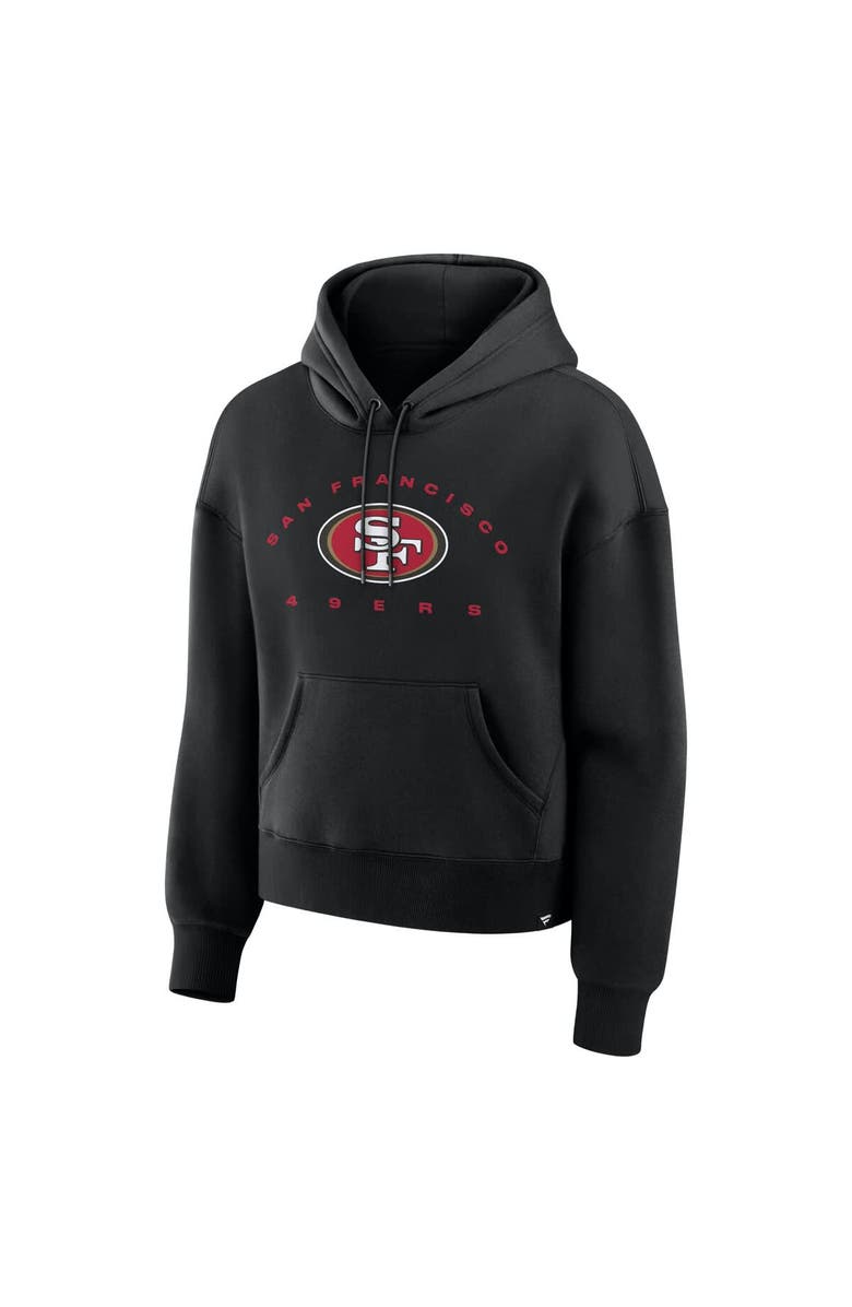 FANATICS Women's Fanatics Black San Francisco 49ers Eligible Receiver Legacy Pullover Hoodie, Alternate, color, Black