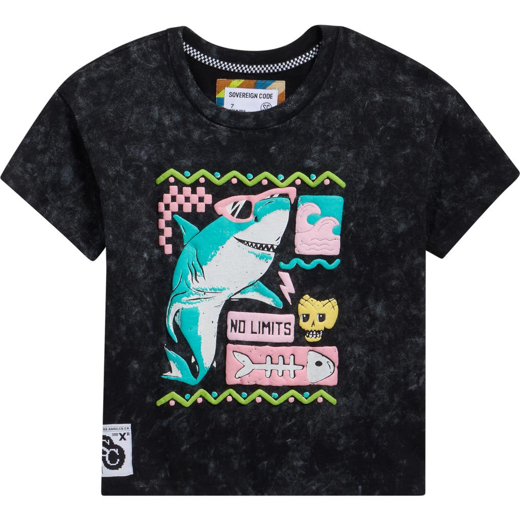 Sovereign Code Kids' Simon Cotton Graphic T-shirt