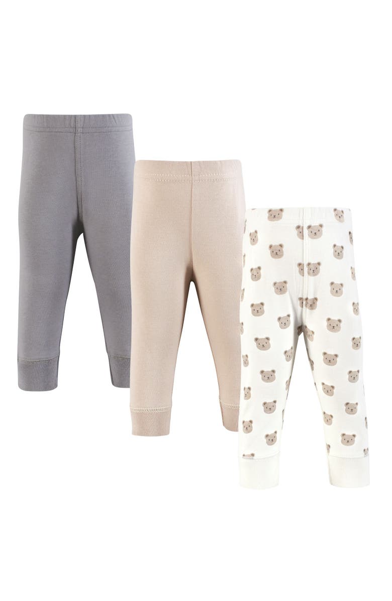 Hudson Baby 3Pk Pants, Main, color, Cozy Cutie