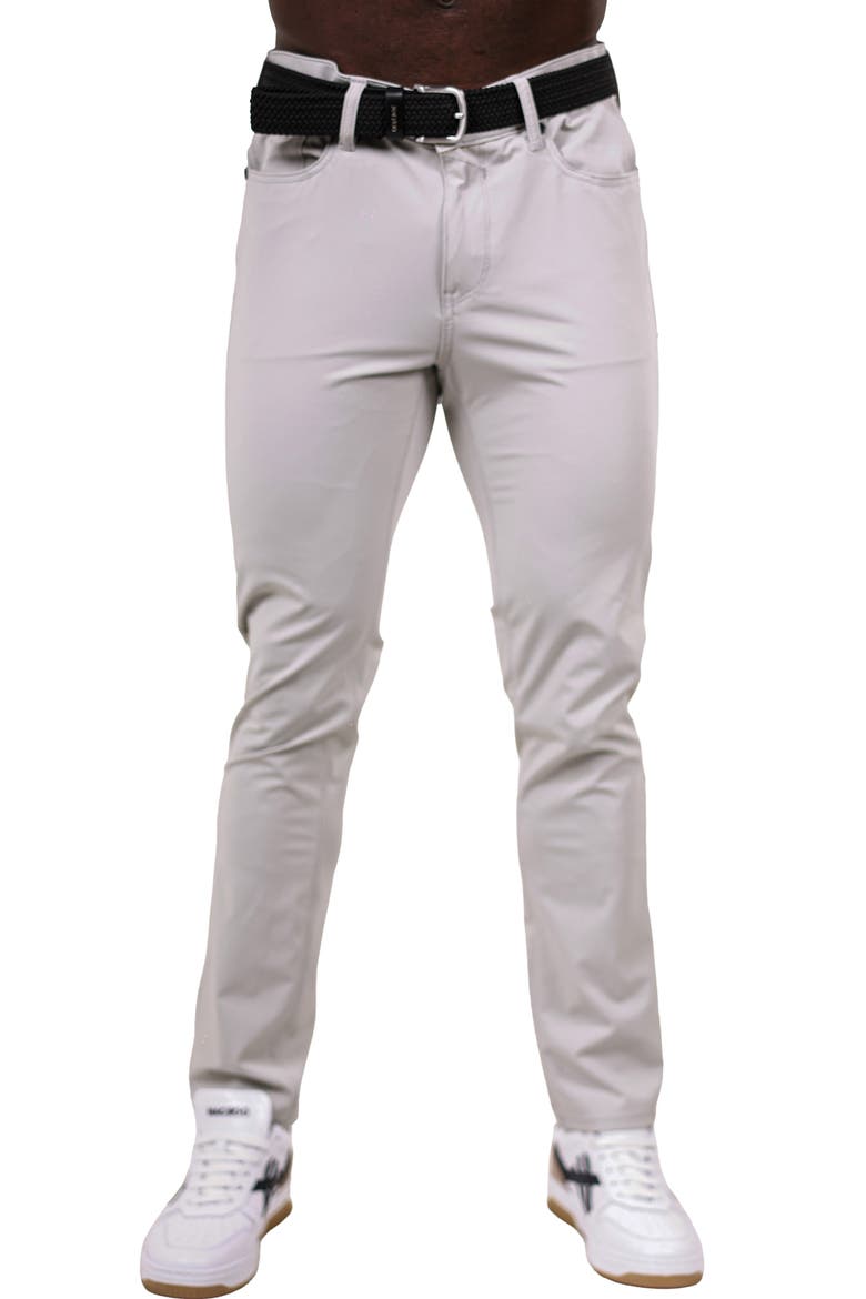 Marthyr Slim Fit Pants, Main, color, WHITE