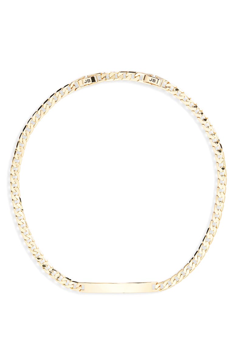 JENNY BIRD Simone Curb Link Choker Necklace, Main, color, 