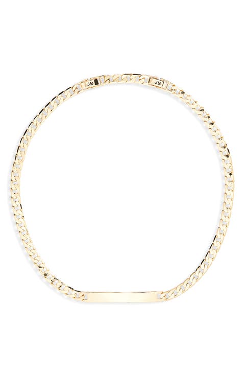 Simone Curb Link Choker Necklace