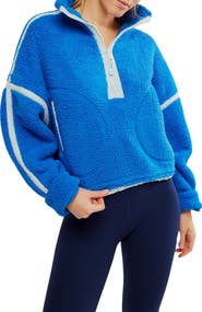 Free People FP Movement Mountain High Fleece Half Zip Pullover