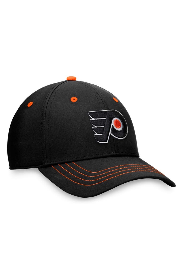 Men's Fanatics Branded Black Philadelphia Flyers Authentic Pro Rink Flex Hat, Alternate, color, Black
