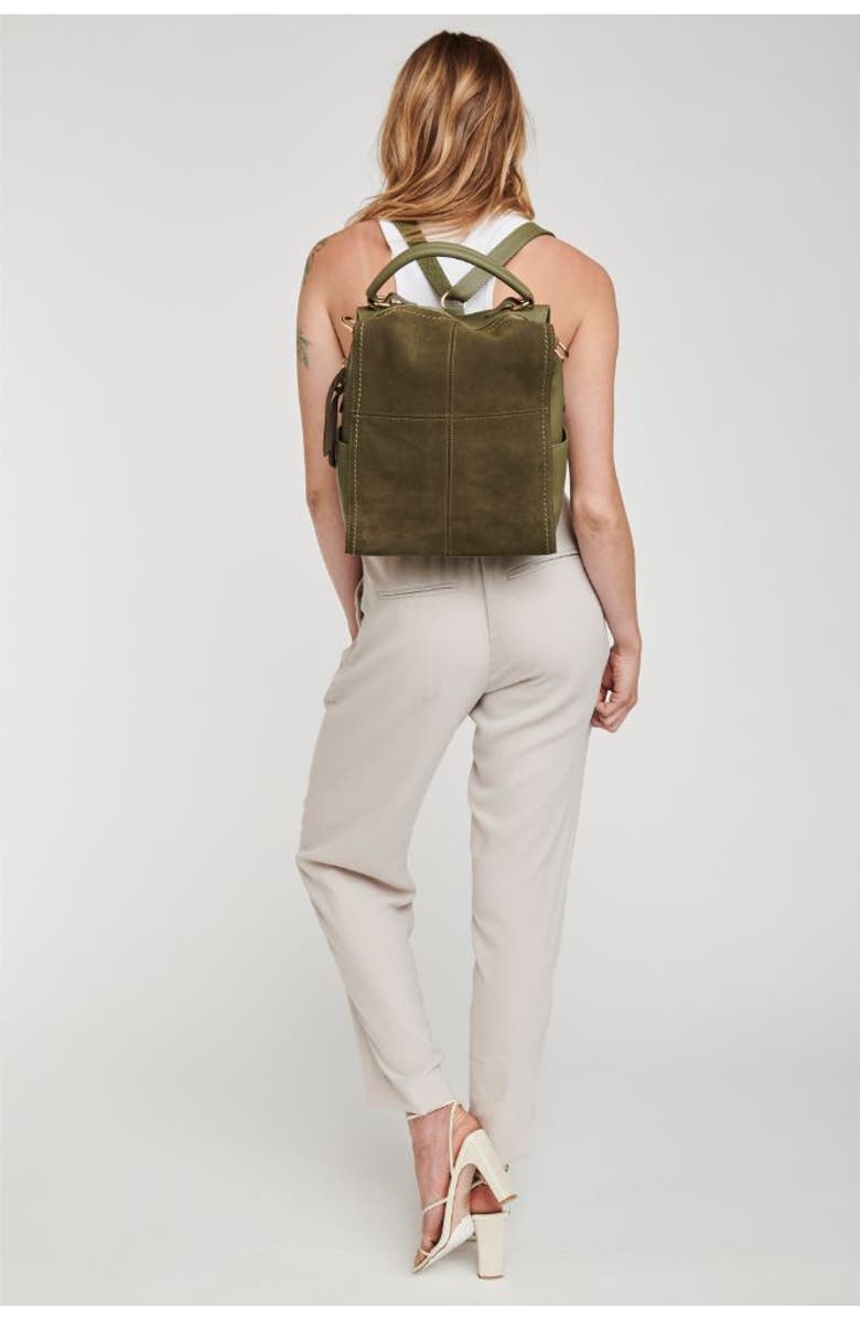 MODA LUXE Brette Backpack, Alternate, color, Olive