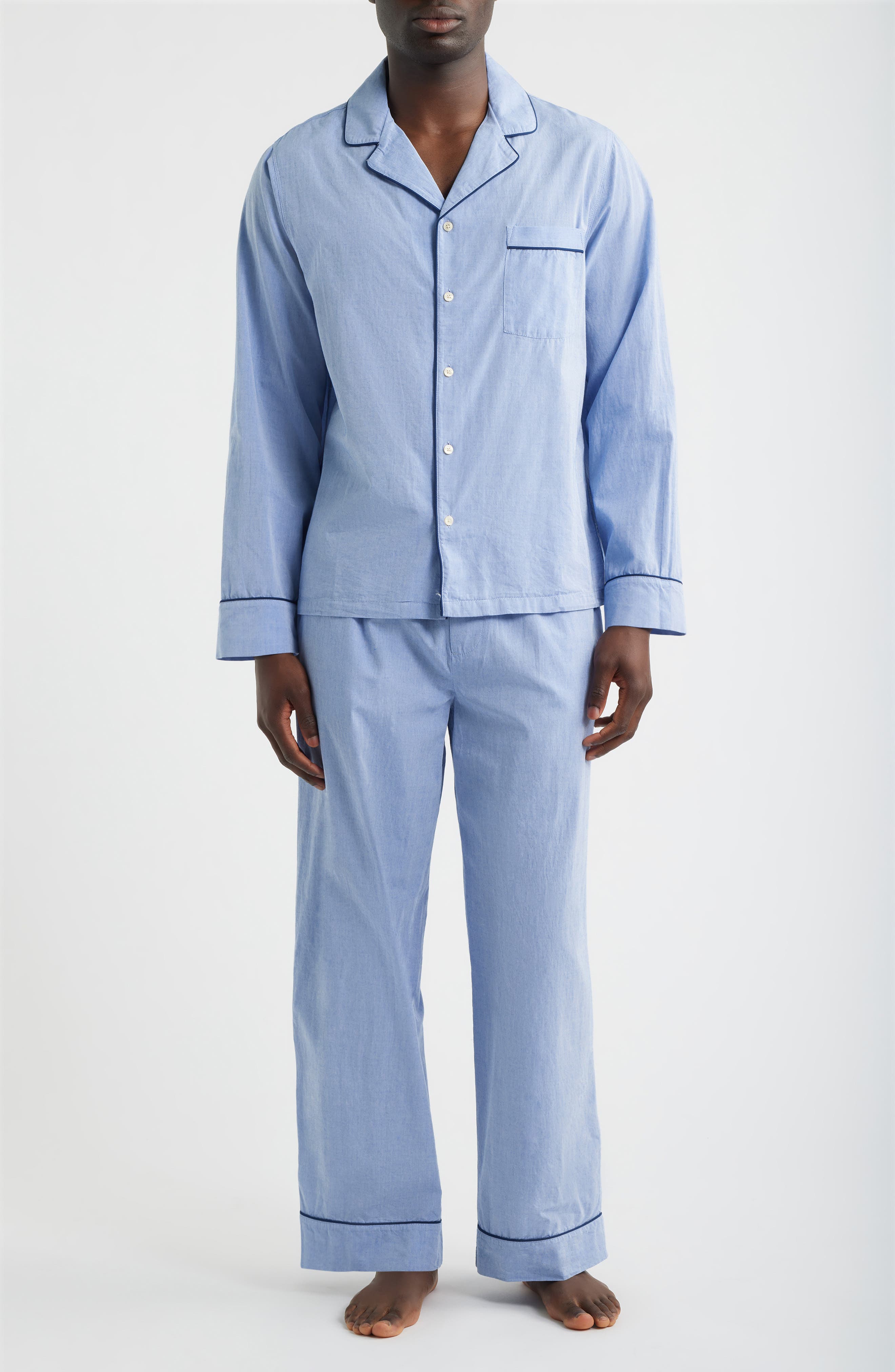 selected BLUE CHAMBRAY- NAVY