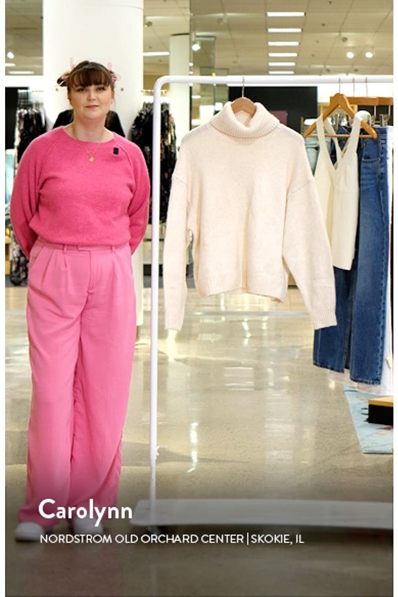 Oversize Turtleneck Sweater video
