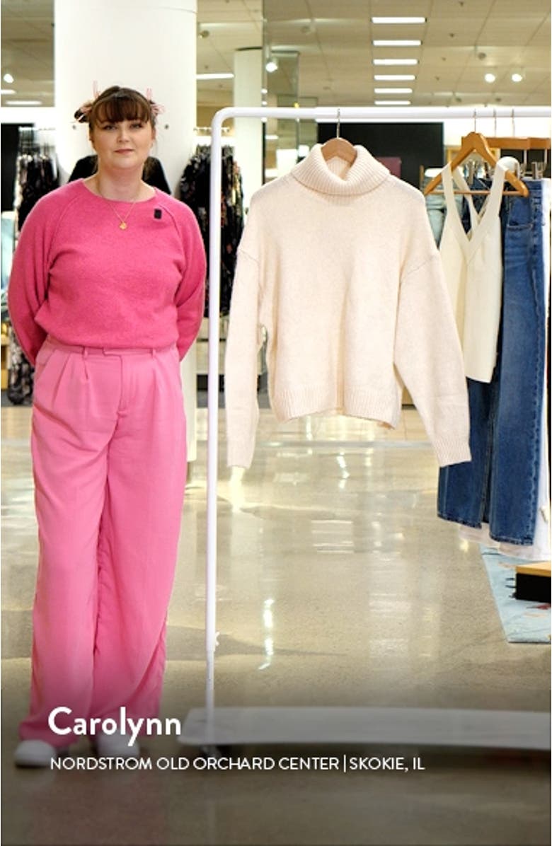 Oversize Turtleneck Sweater, sales video thumbnail