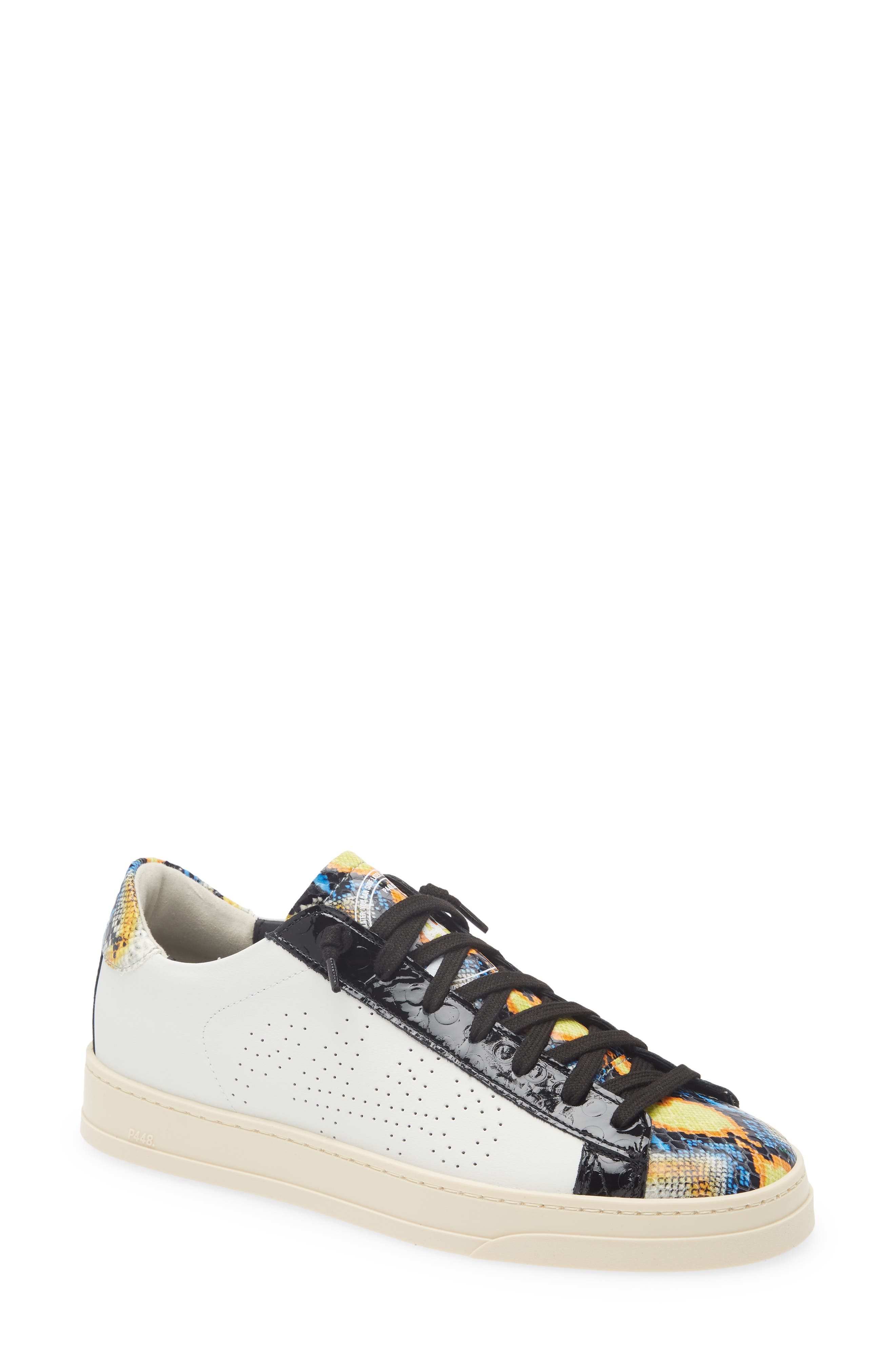 P448 Jack Low Top Sneaker, Main, color, 