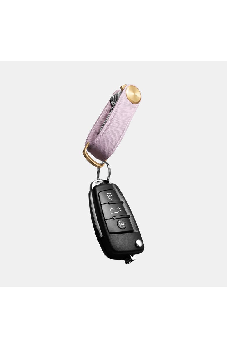 Orbitkey Pro Saffiano Leather Key Organiser, Alternate, color, Lilac