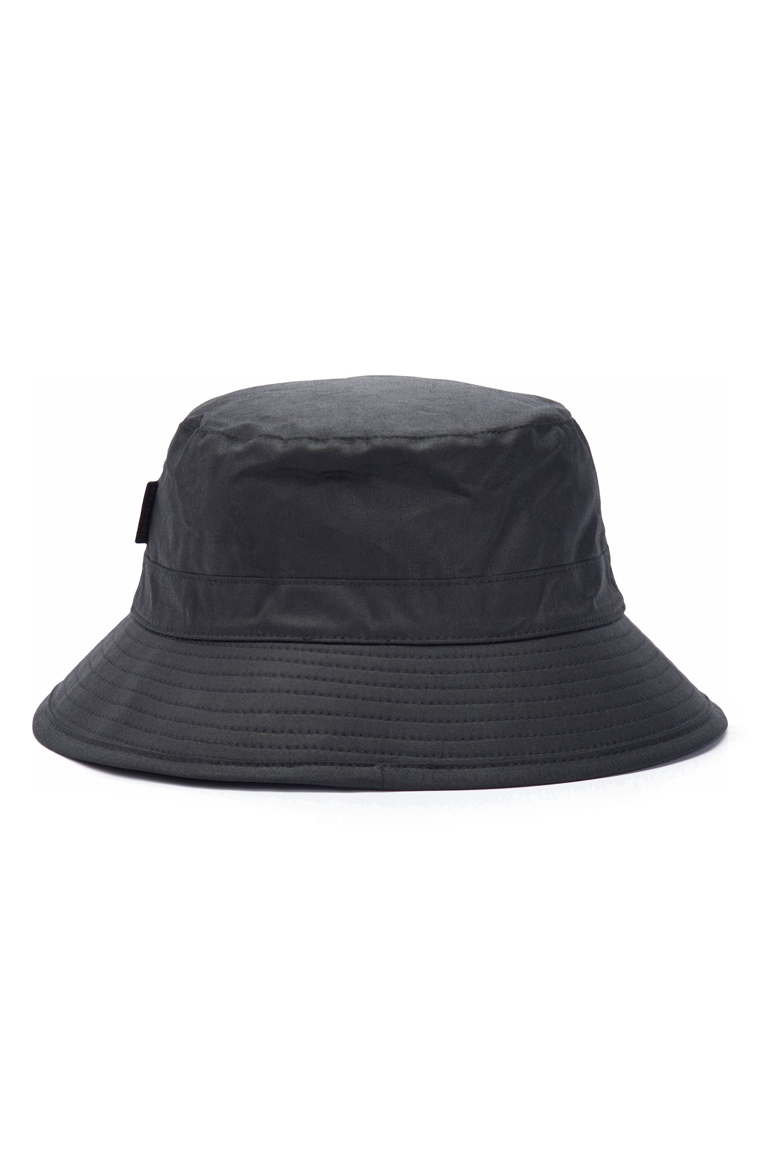 Barbour Waxed Cotton Bucket Hat (Men) | Nordstrom