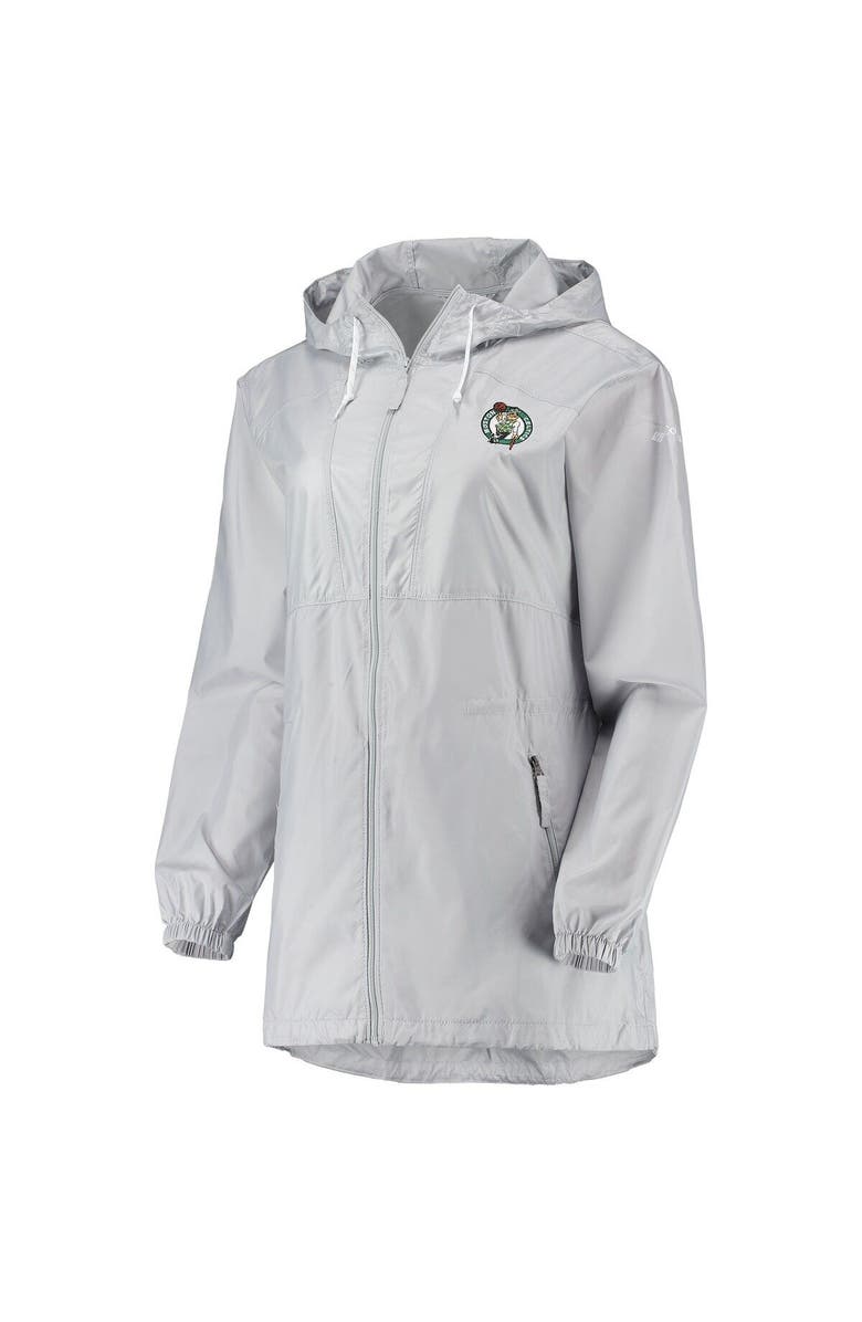 Columbia Women's Columbia Gray Boston Celtics Flashback Full-Zip Jacket, Alternate, color, Gray
