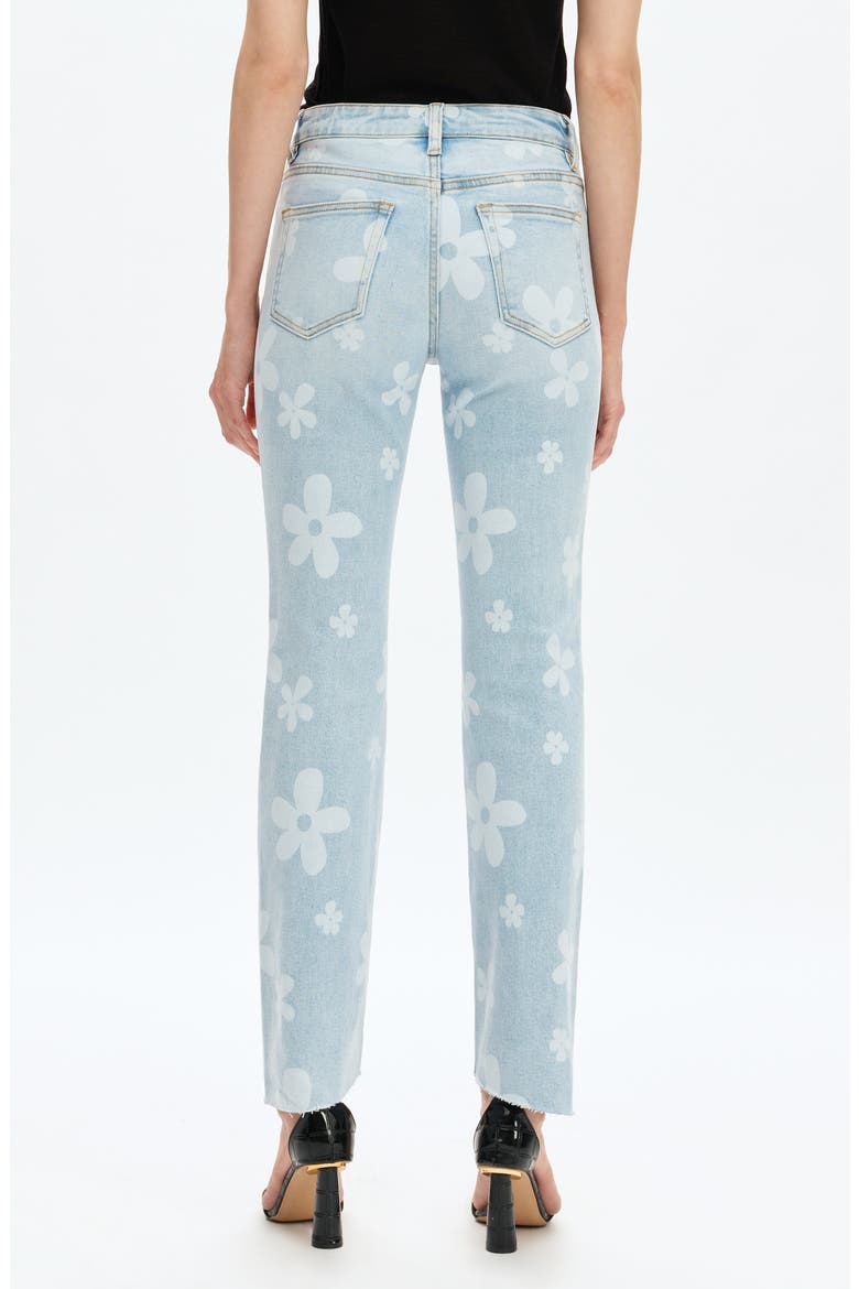 Ankle Straight Leg Jeans, Alternate, color, LIGHT BLUE