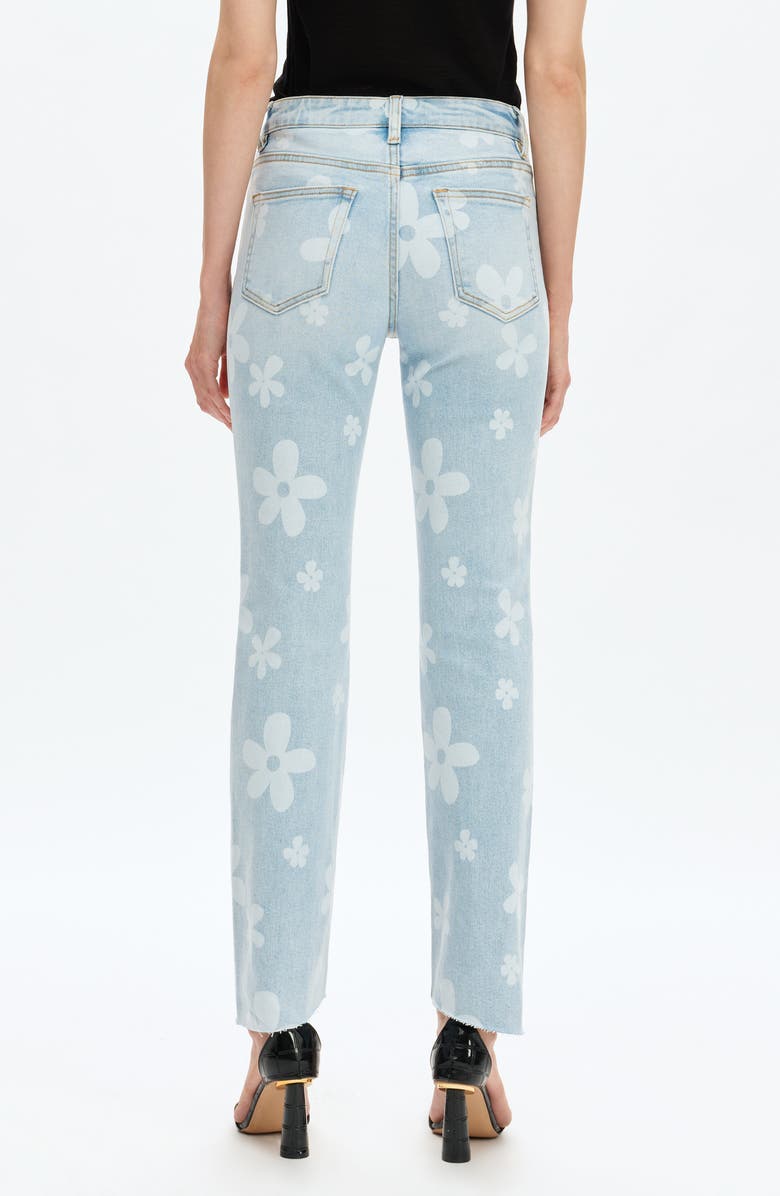 Bayeas Ankle Straight Leg Jeans, Alternate, color, 