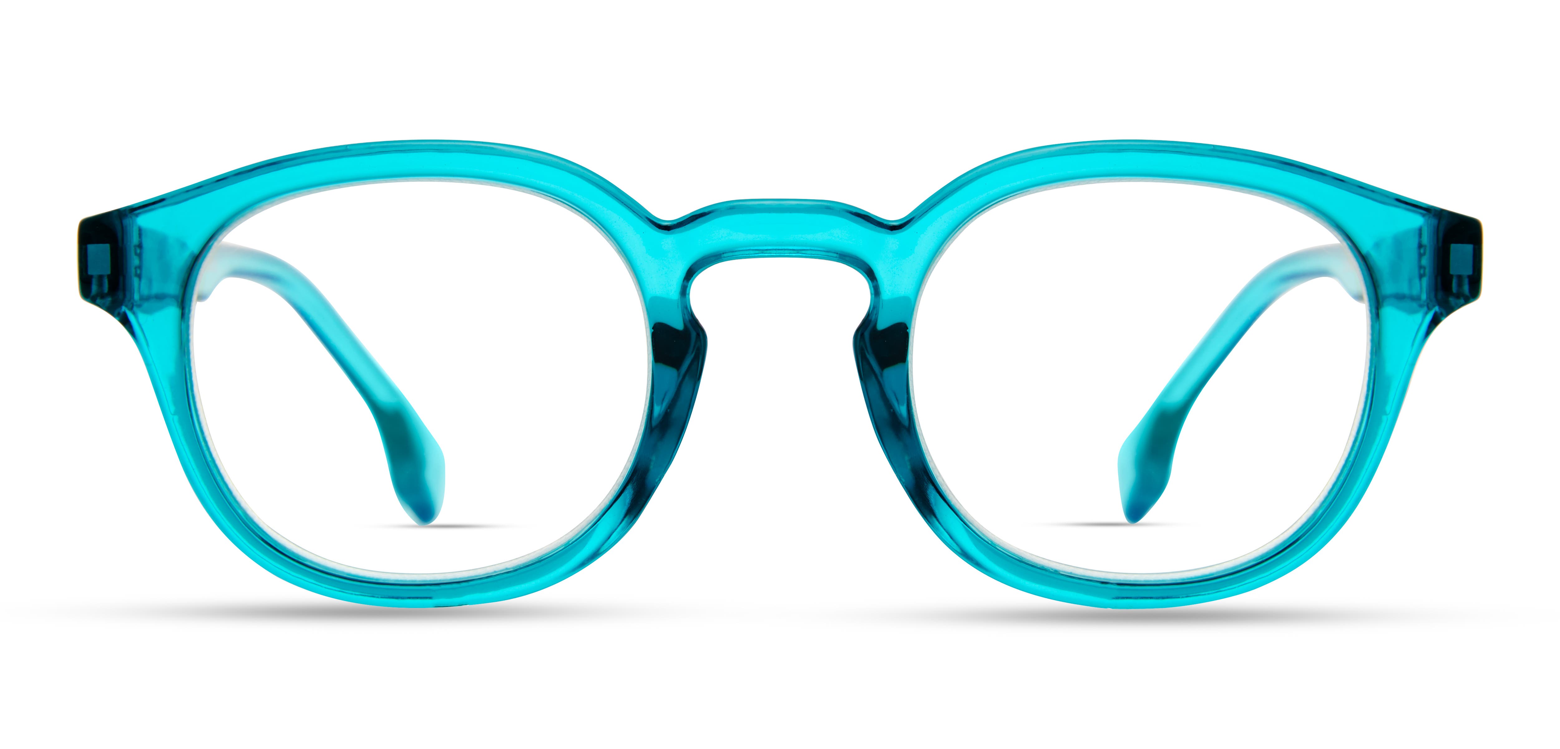 ONE:1 BODONI READING GLASSES in Turquoise 