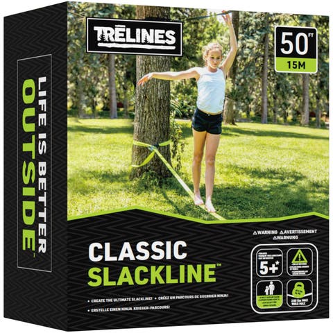 Classic Slackline 50 Ft Ratchet