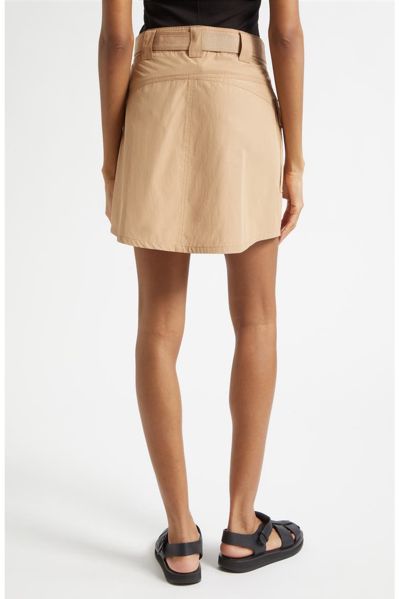 Veyra Belted Cargo Miniskirt, Alternate, color, CAMEL