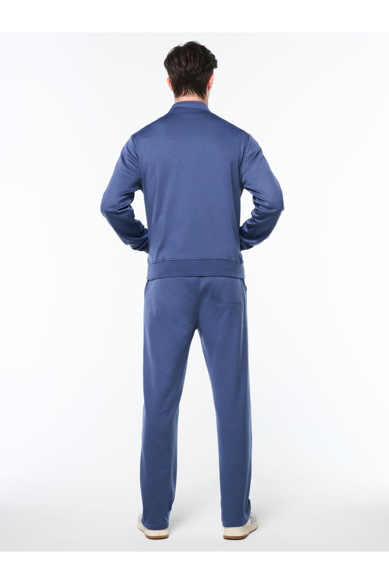 Sandro Track Jacket, Alternate, color, BLUE INDIGO