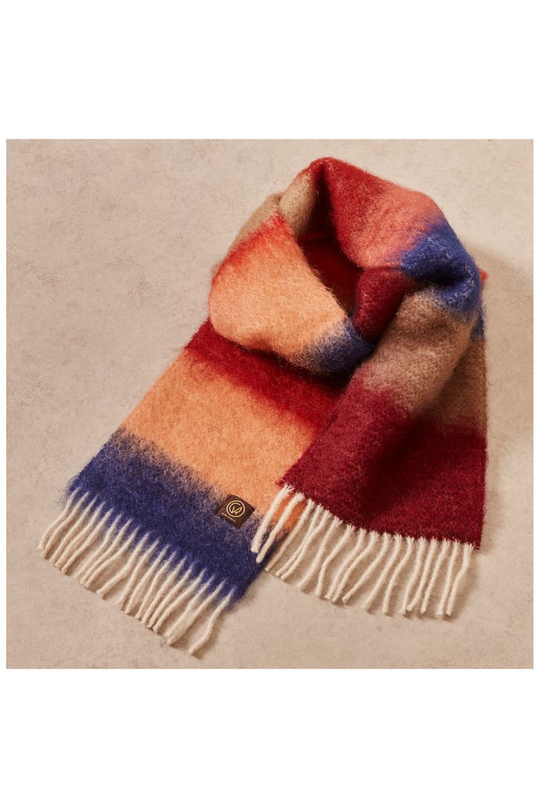 x Ezcaray Matisse Mohair & Wool Scarf, Alternate, color, MULTICOLOR