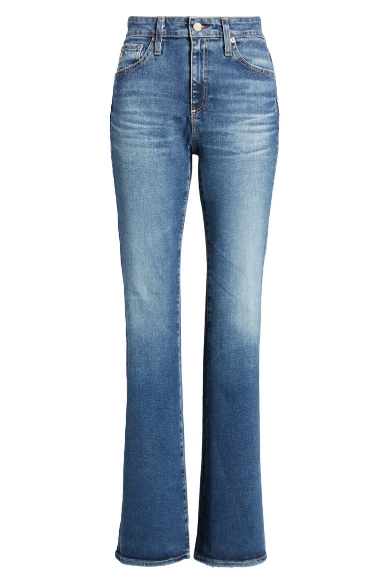 Farrah High Waist Bootcut Jeans, Alternate, color, 12 YEARS PROPHECY