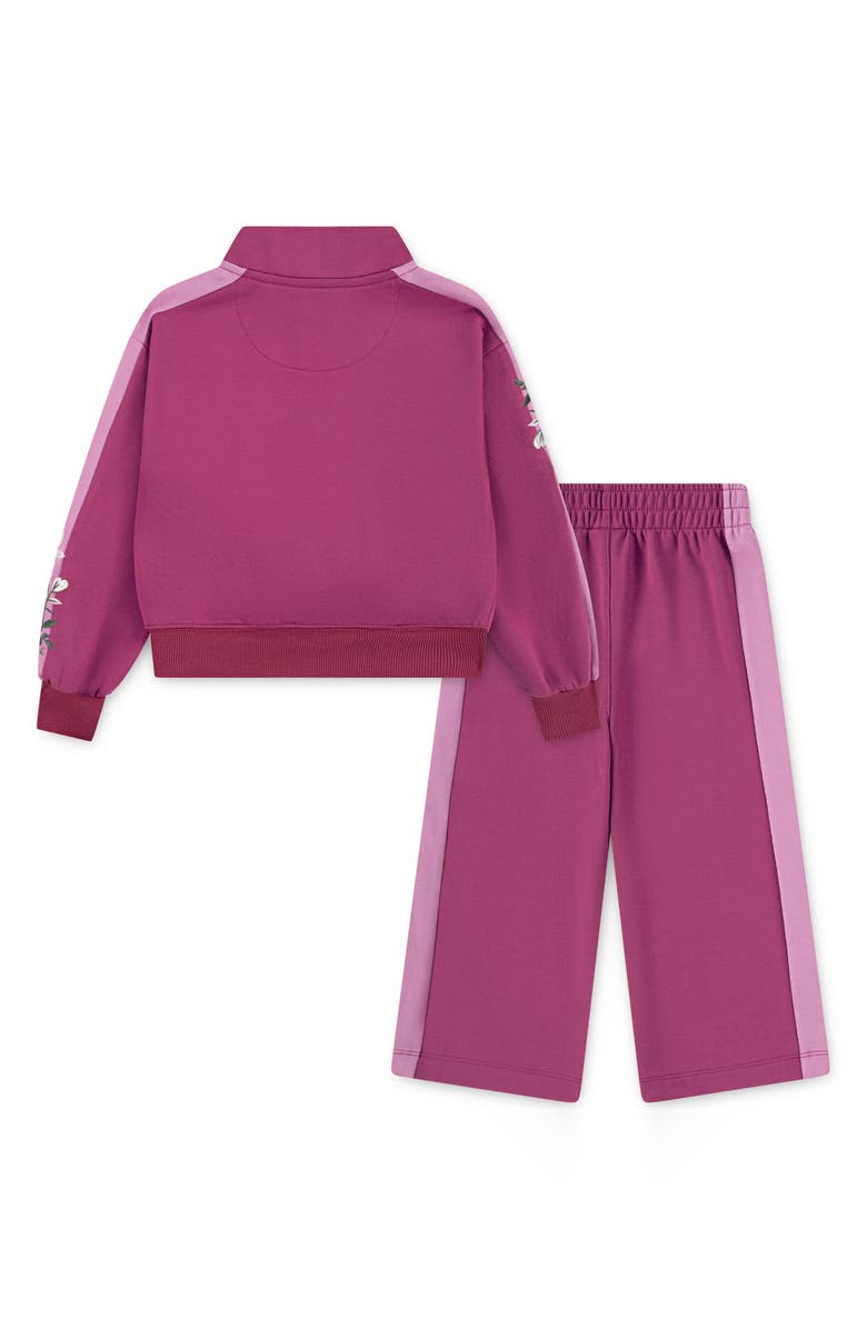 Nike Kids' Floral Track Jacket & Pants Set, Alternate, color, Sweet Beet