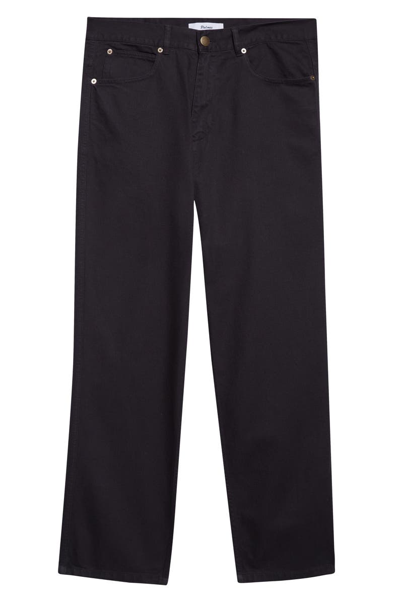PALMES Coarse Denim Trousers, Main, color, Black