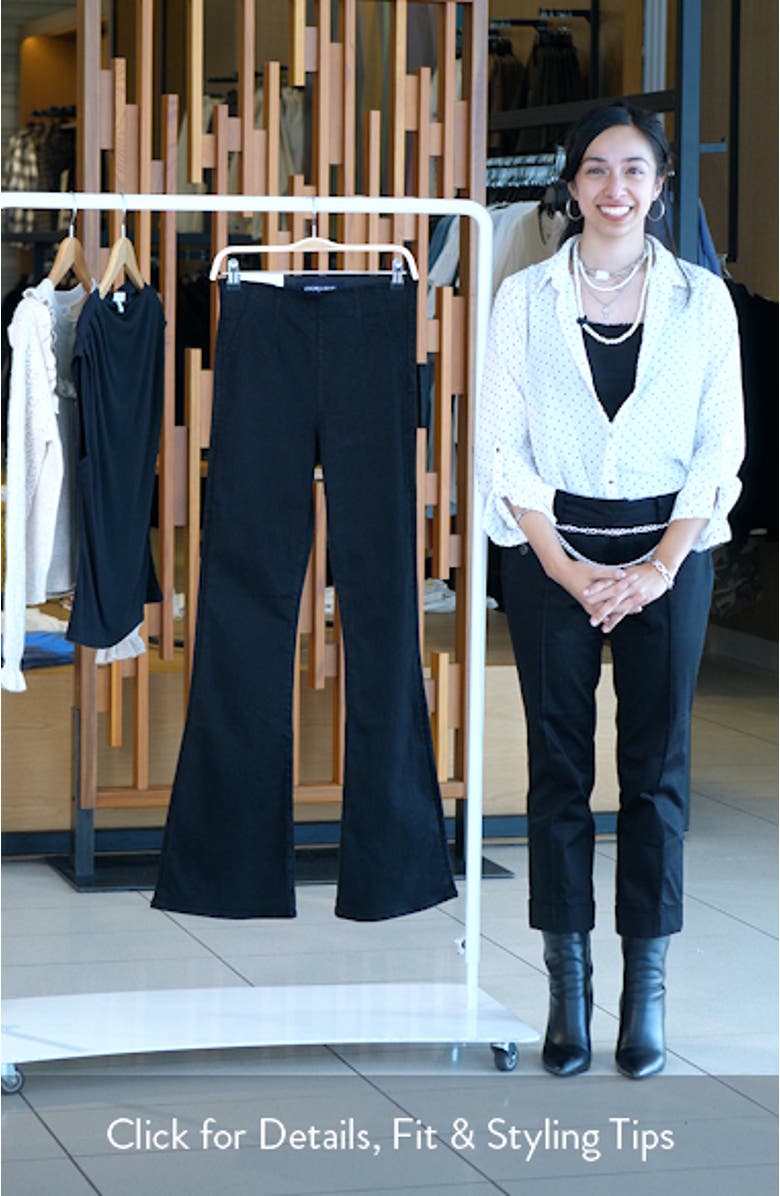 Beverly Off-Duty High Waist Flare Jeans, sales video thumbnail