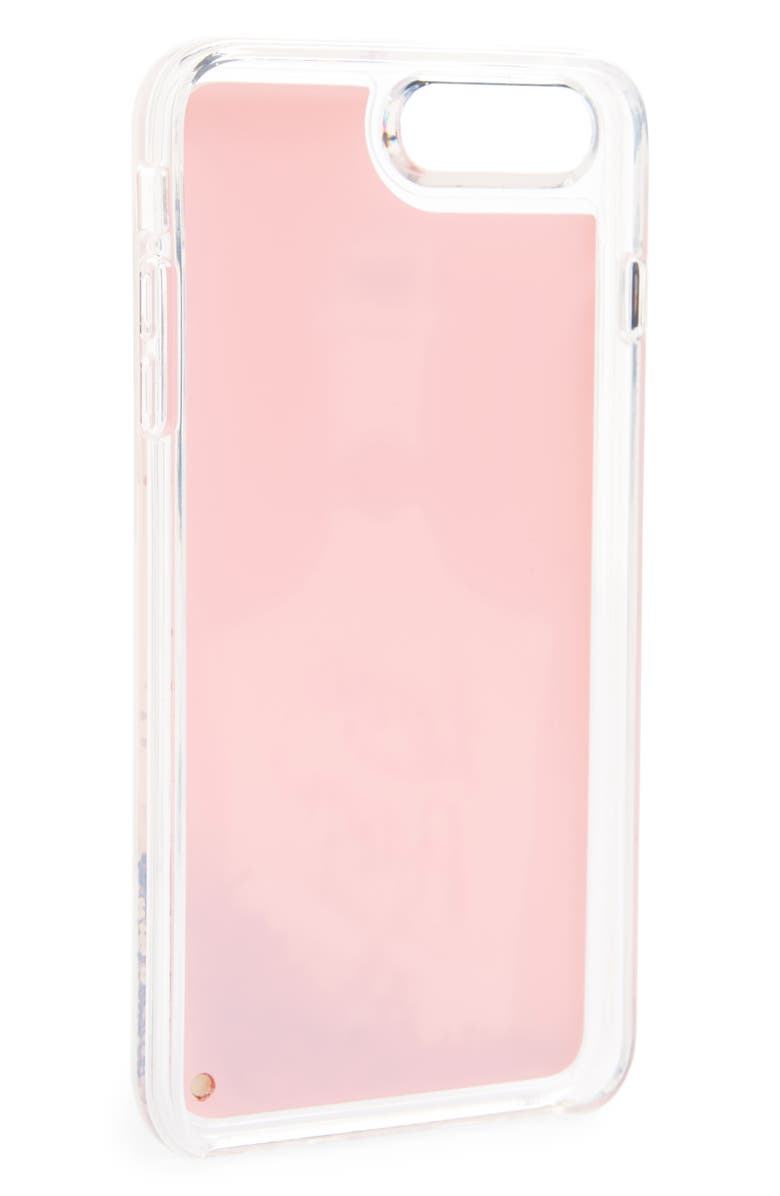 Kate Spade New York glitter love potion iPhone 7/8 & 7/8 Plus case, Alternate, color, 