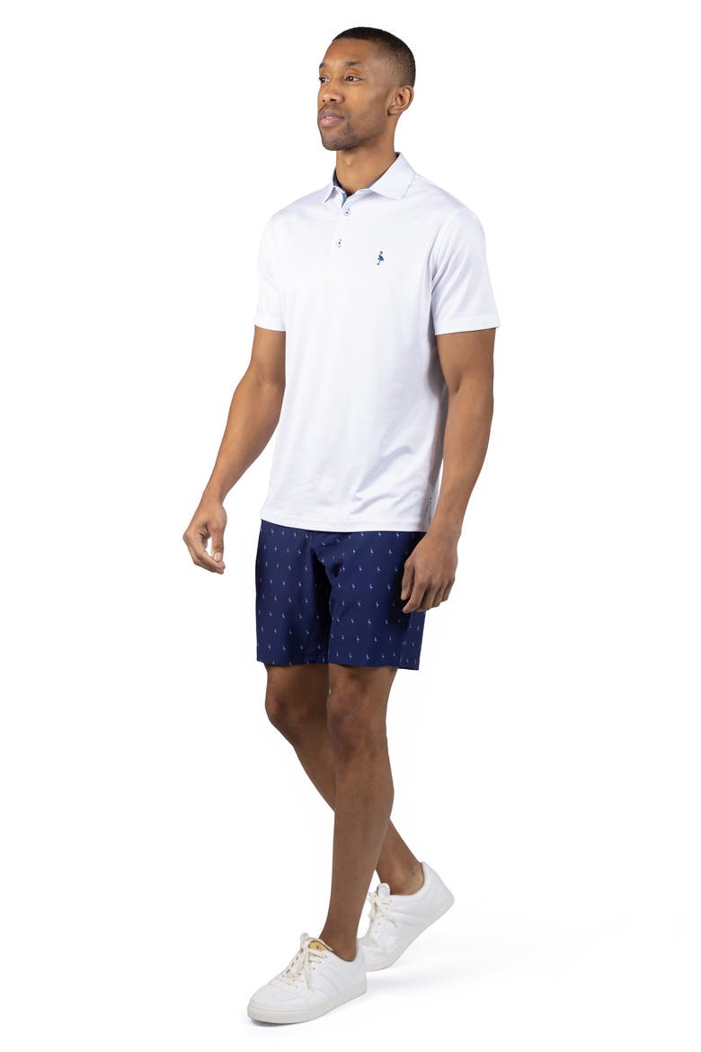 Print Performance Shorts, Alternate, color, NAVY