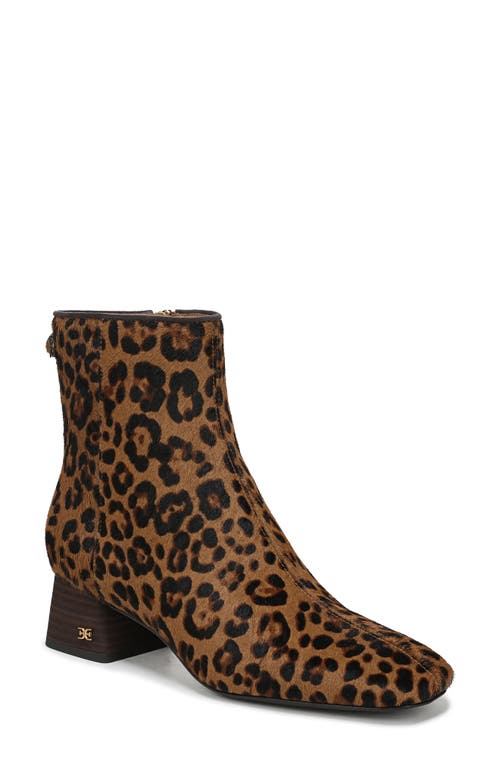 Sam Edelman Paige Bootie In Animal Print